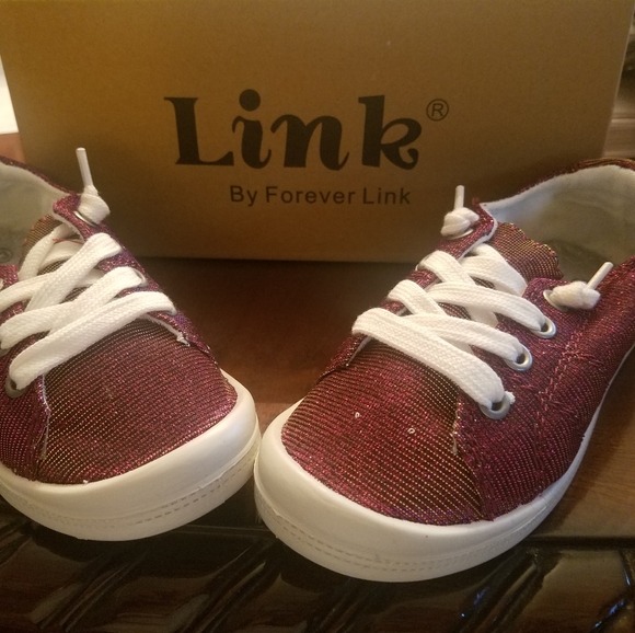 💥Pink sparkly sneakers - Picture 2 of 2
